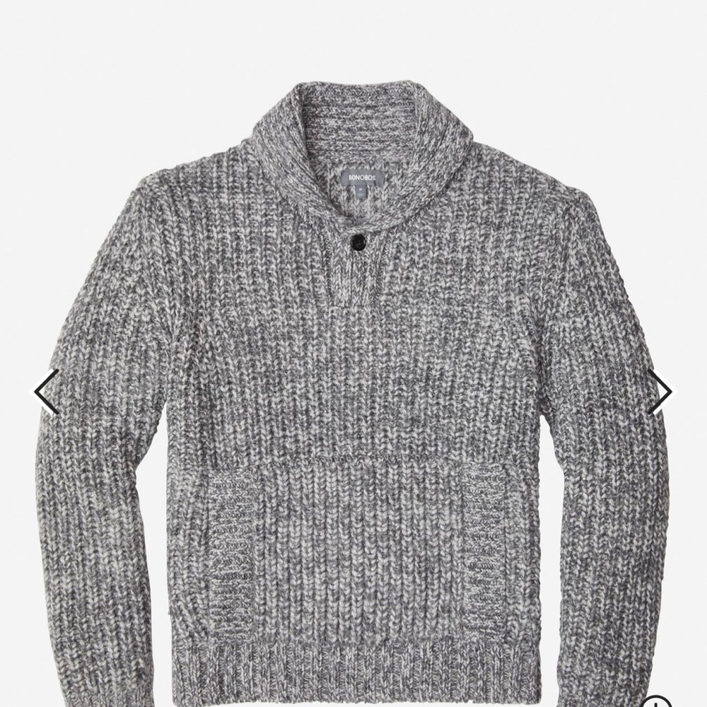 Bonobos Wool Blend Sweater Men’s XL